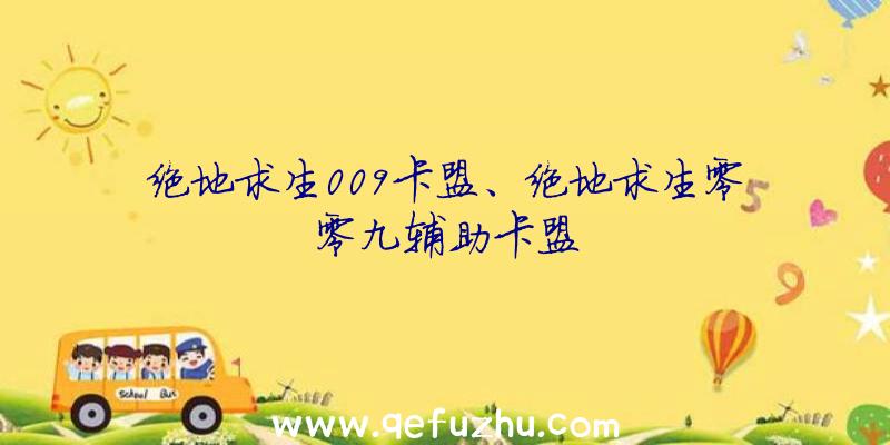 绝地求生009卡盟、绝地求生零零九辅助卡盟