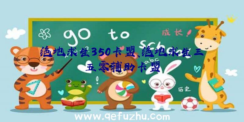 绝地求生350卡盟、绝地求生三五零辅助卡盟