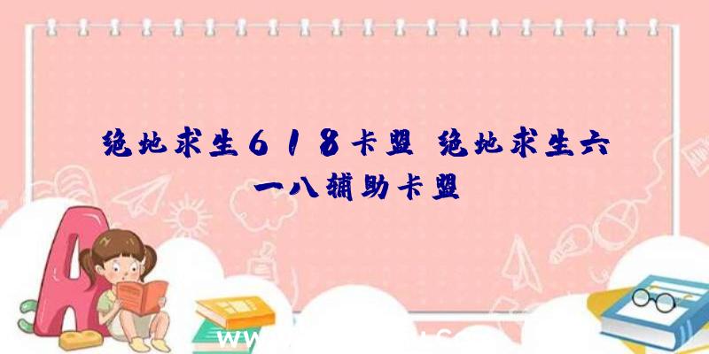 绝地求生618卡盟、绝地求生六一八辅助卡盟